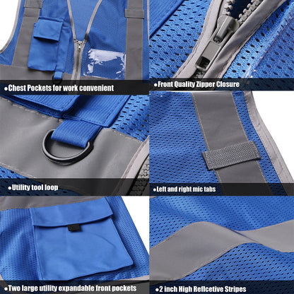 Mesh Reflective Safety Vest