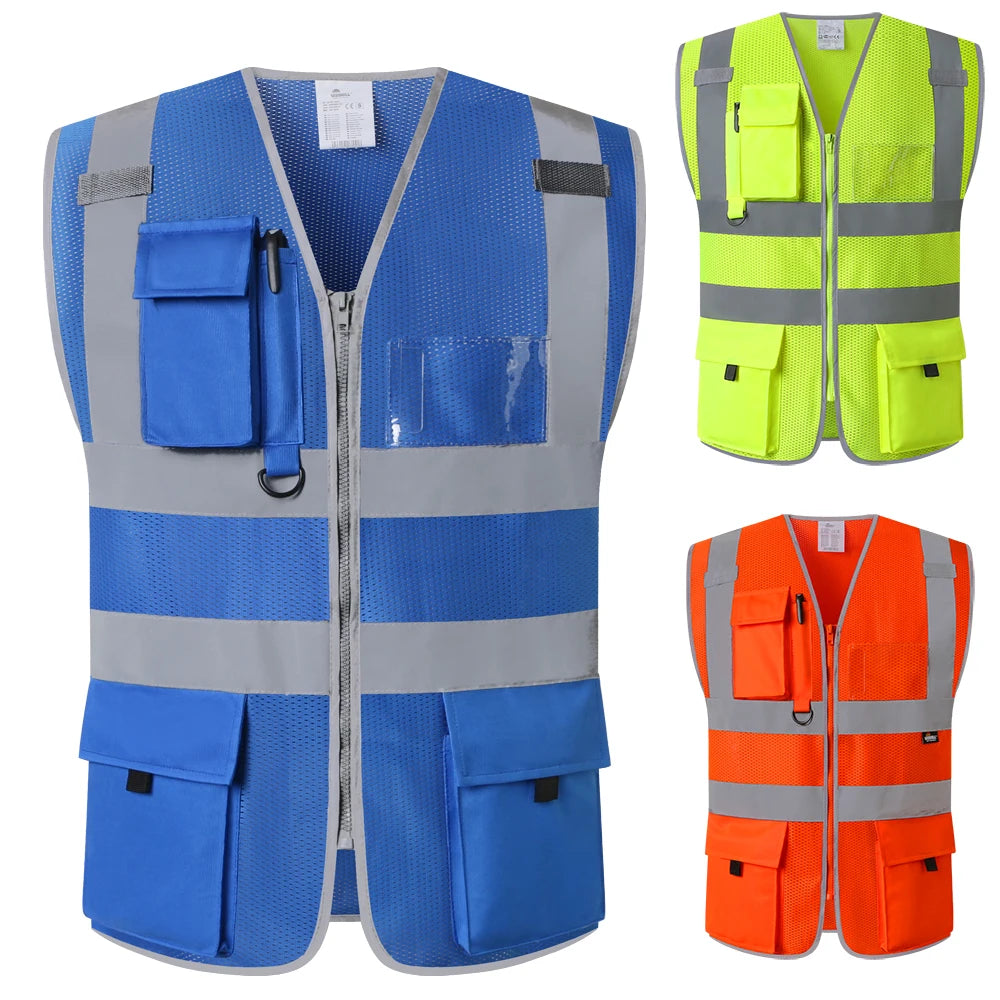 Mesh Reflective Safety Vest