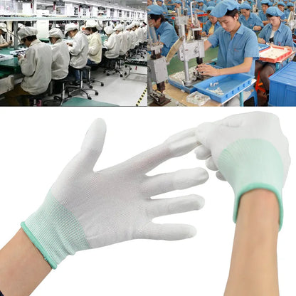 Anti-Static ESD Safe White Gloves