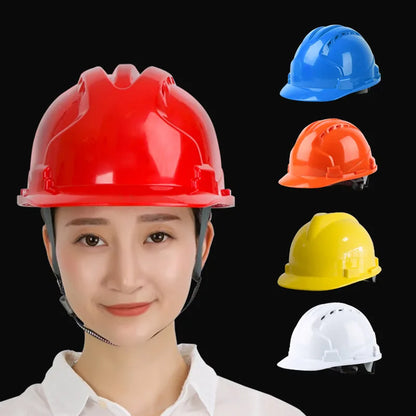 ABS Construction Safety Helmet - Adjustable Hard Hat for Men & Women