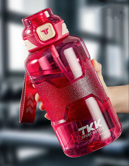 Durable Tritan Water Bottle with Straw