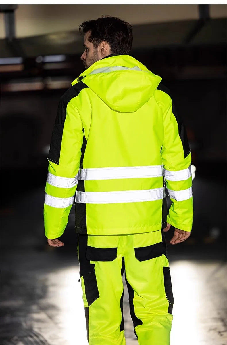 Winter Reflective Work Suit