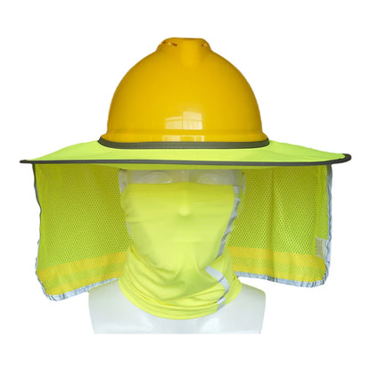 Hi-Vis Hard Hat Sun Shade