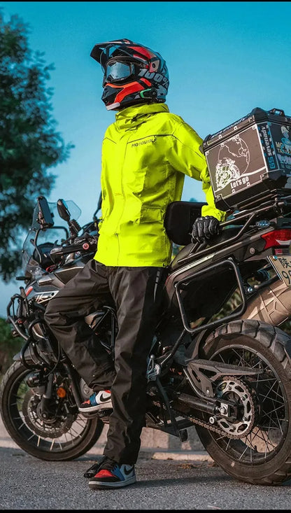 Motowolf Waterproof Motorcycle Rain Suit