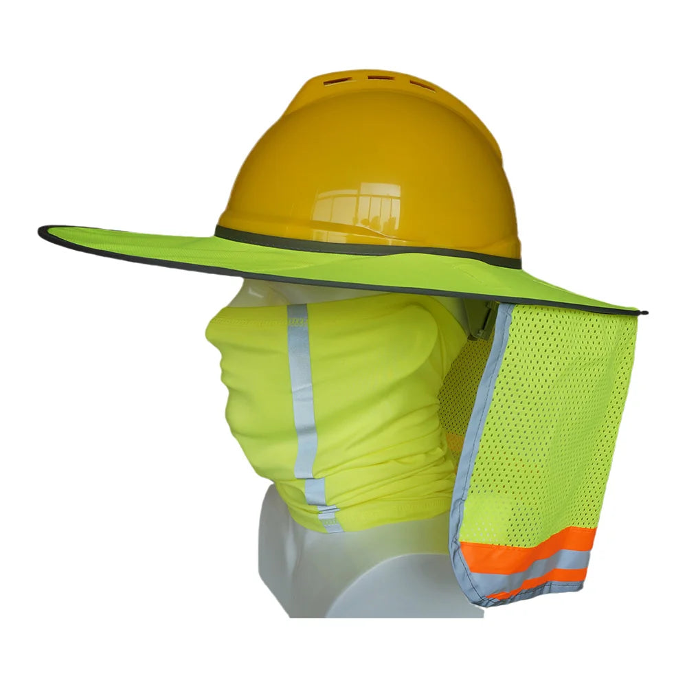 Hi-Vis Hard Hat Sun Shade