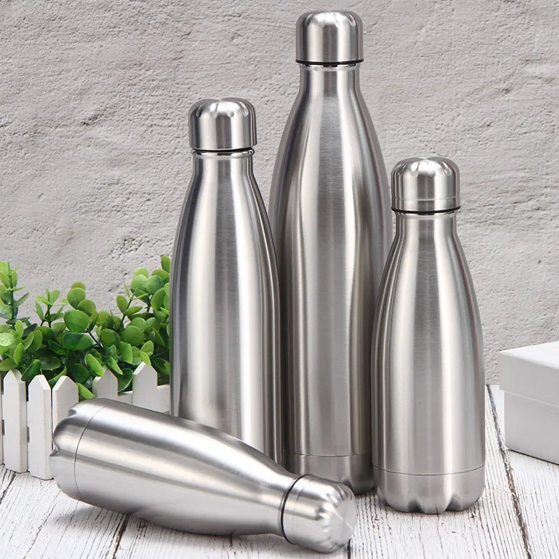 Stainless Steel 1 Liter Water Bottle