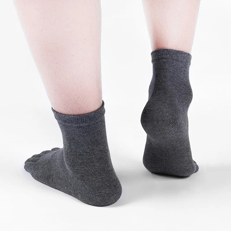 Breathable Cotton Toe Socks