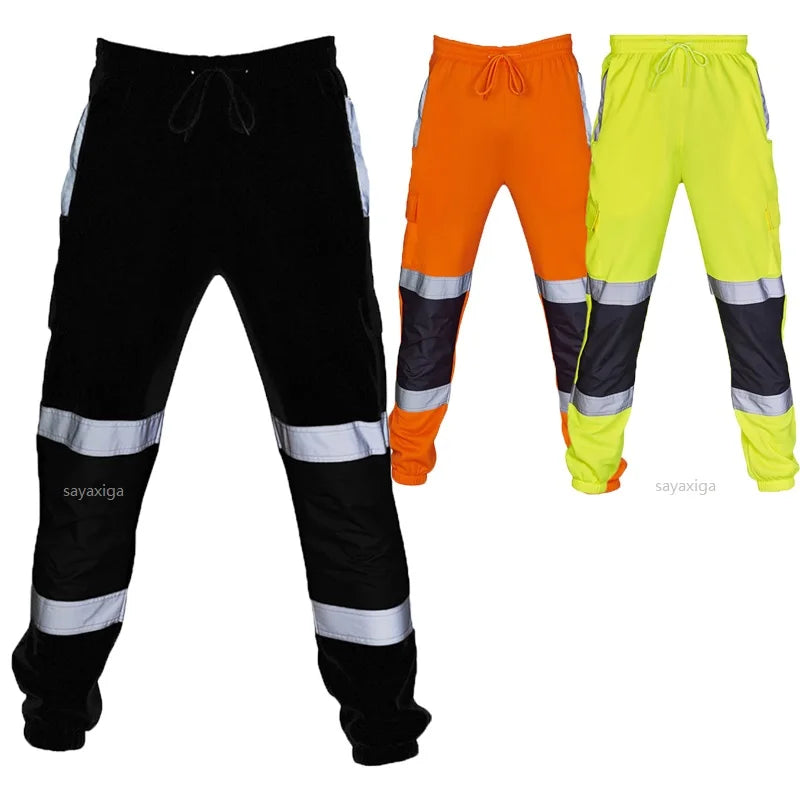 Hi-Vis Reflective Work Pants