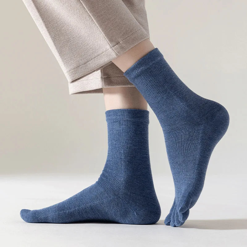 Breathable Cotton Toe Socks