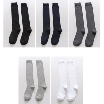 Knee-High Cotton Socks