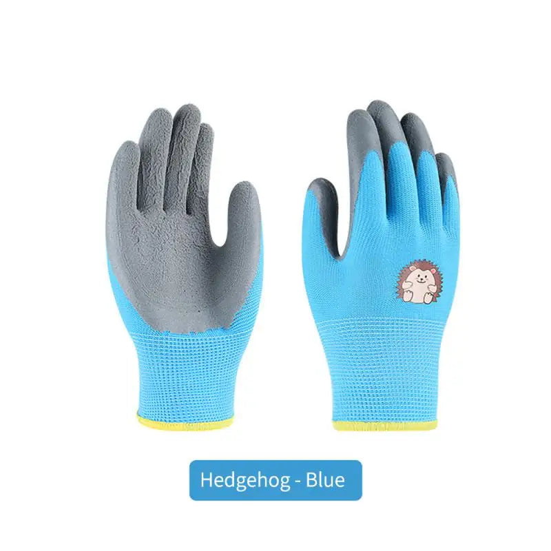childrens gardening gloves age 3 Kids Waterproof Garden Gloves – Wiley Work Gear