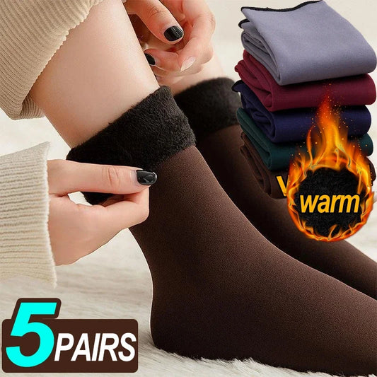 Winter Warm Plush Socks for Women