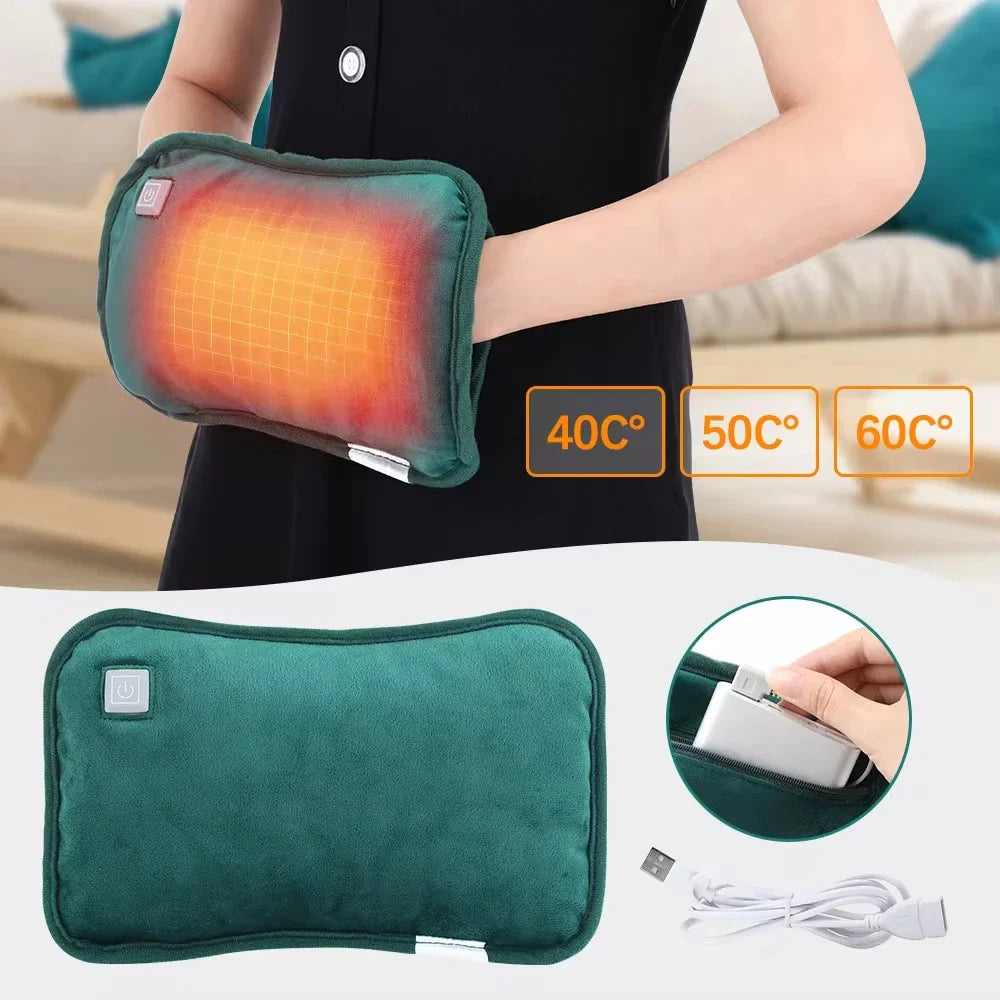 Electric Flannel Hand Warmer Heating Pad