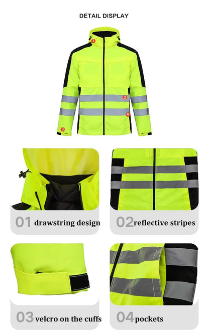 Winter Reflective Work Suit