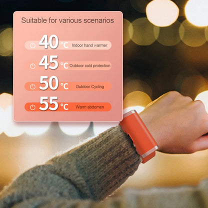 2000mAh USB Rechargeable Hand Warmer Bracelet