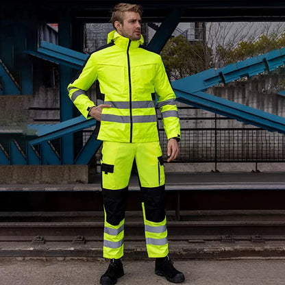 Winter Reflective Work Suit