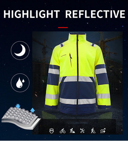 Hi-Vis Reflective Fleece Jacket