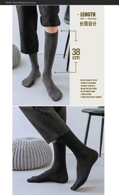 Knee-High Cotton Socks