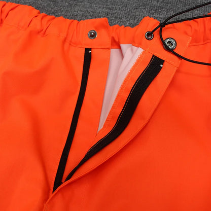 High Visibility Reflective Raincoat and Pants Waterproof Safety Workwear