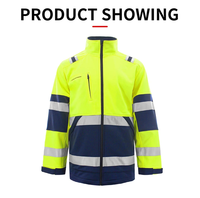 Hi-Vis Reflective Fleece Jacket