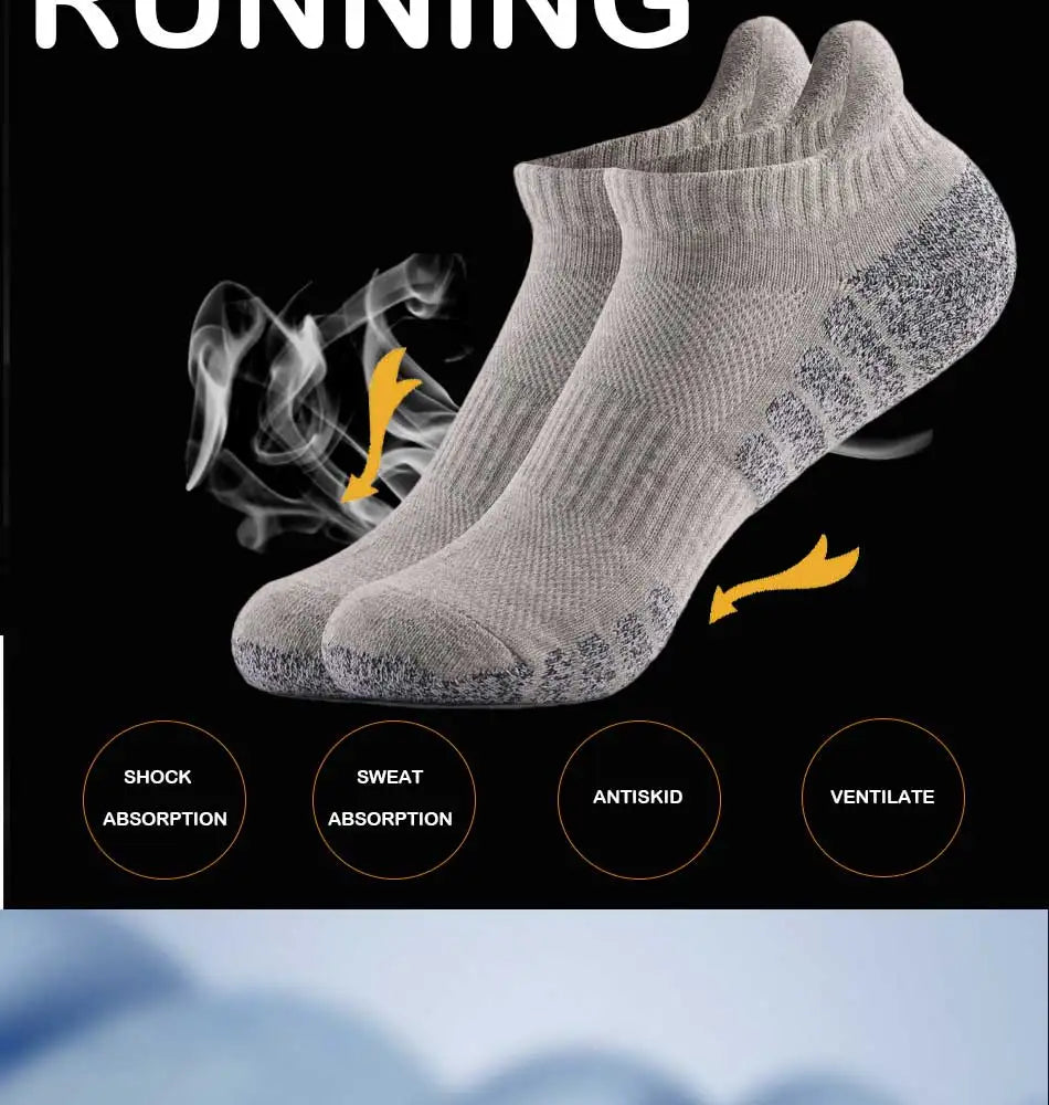 Thick Non-Slip Running Socks