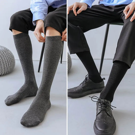 Knee-High Cotton Socks