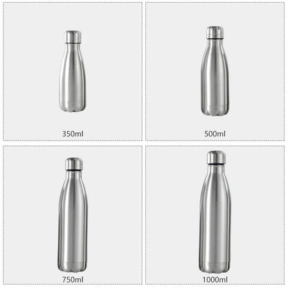 Stainless Steel 1 Liter Water Bottle